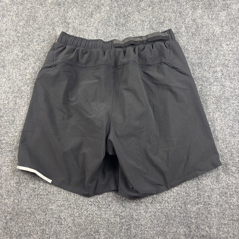 Lululemon Men’s Black Surge Short 6” Lined Athletic Shorts Size: Medium - Picture 2 of 9